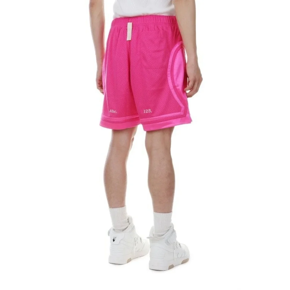 [NEW] Advisory Board Crystals Abc. 123. Basketball Shorts Men's Medium Mesh Pink